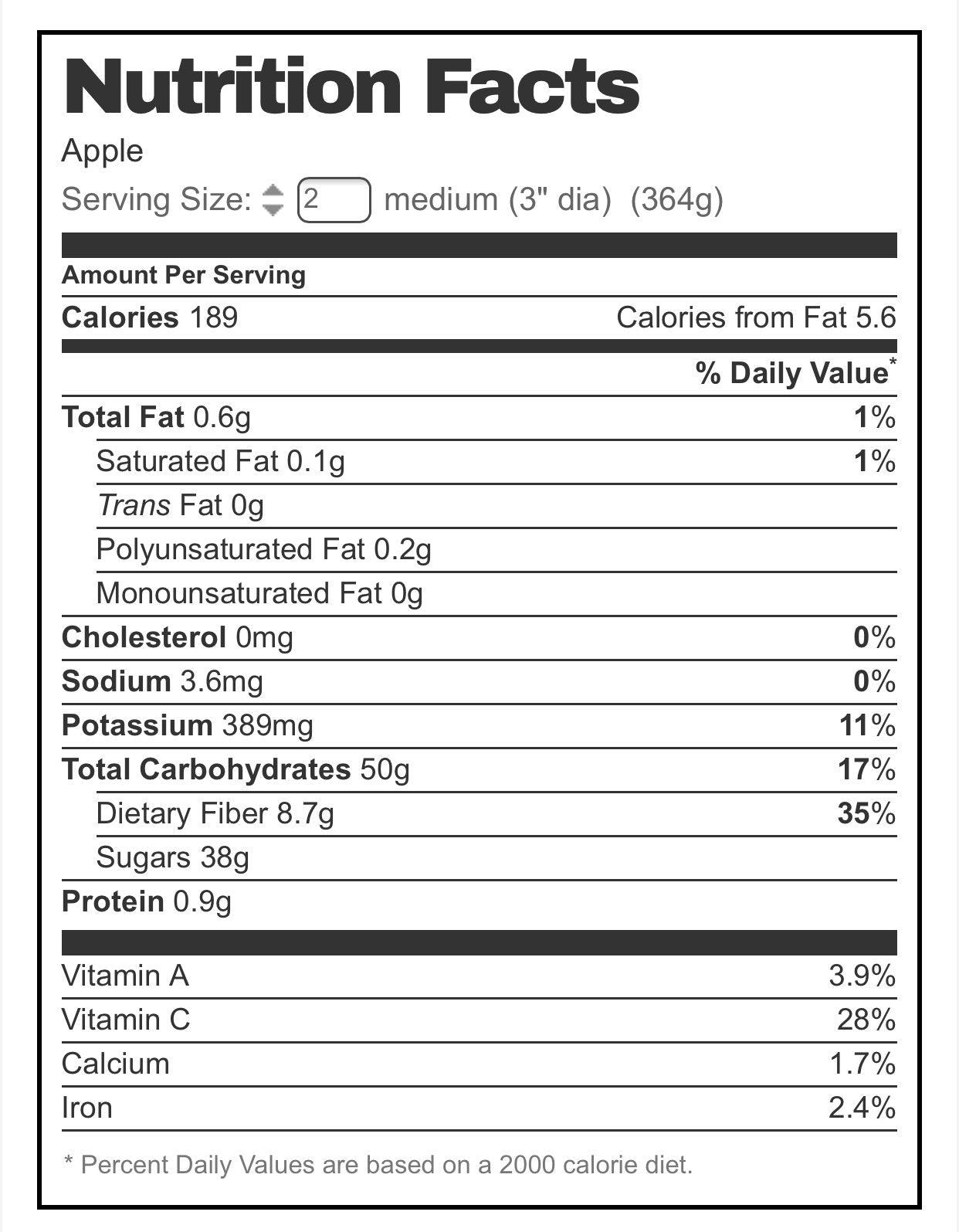 Dehydrated Apple Slices