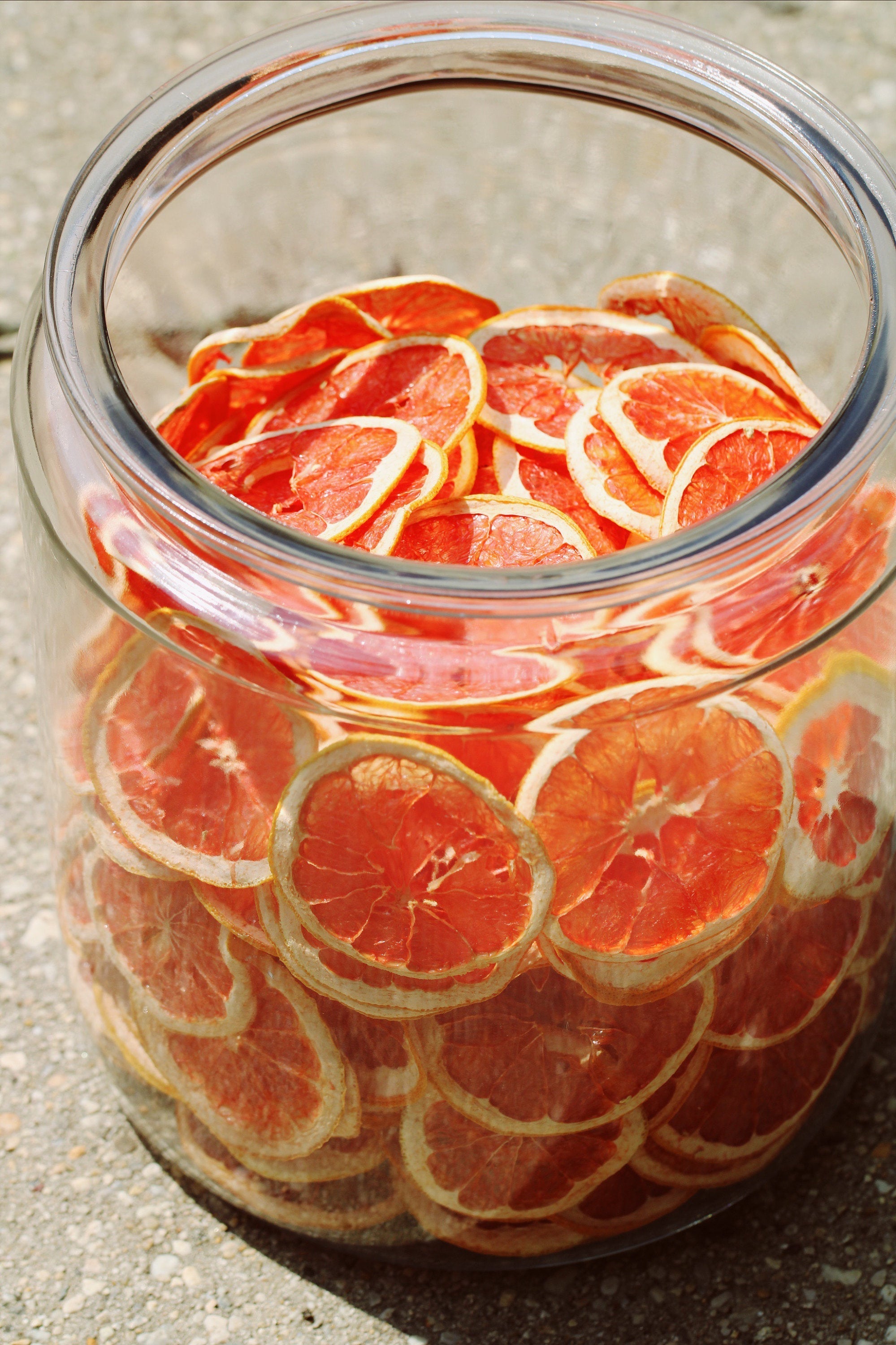 Dehydrated Grapefruit