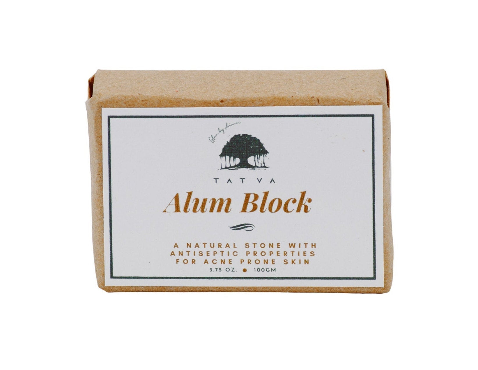 All Natural Alum block  for Acne prone skin