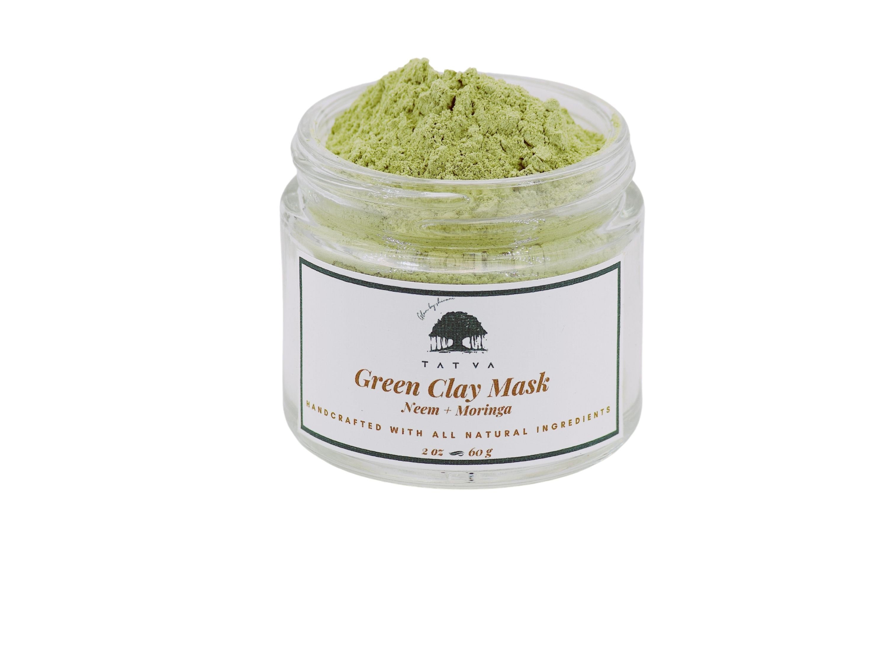 The Green Clay  Mask
