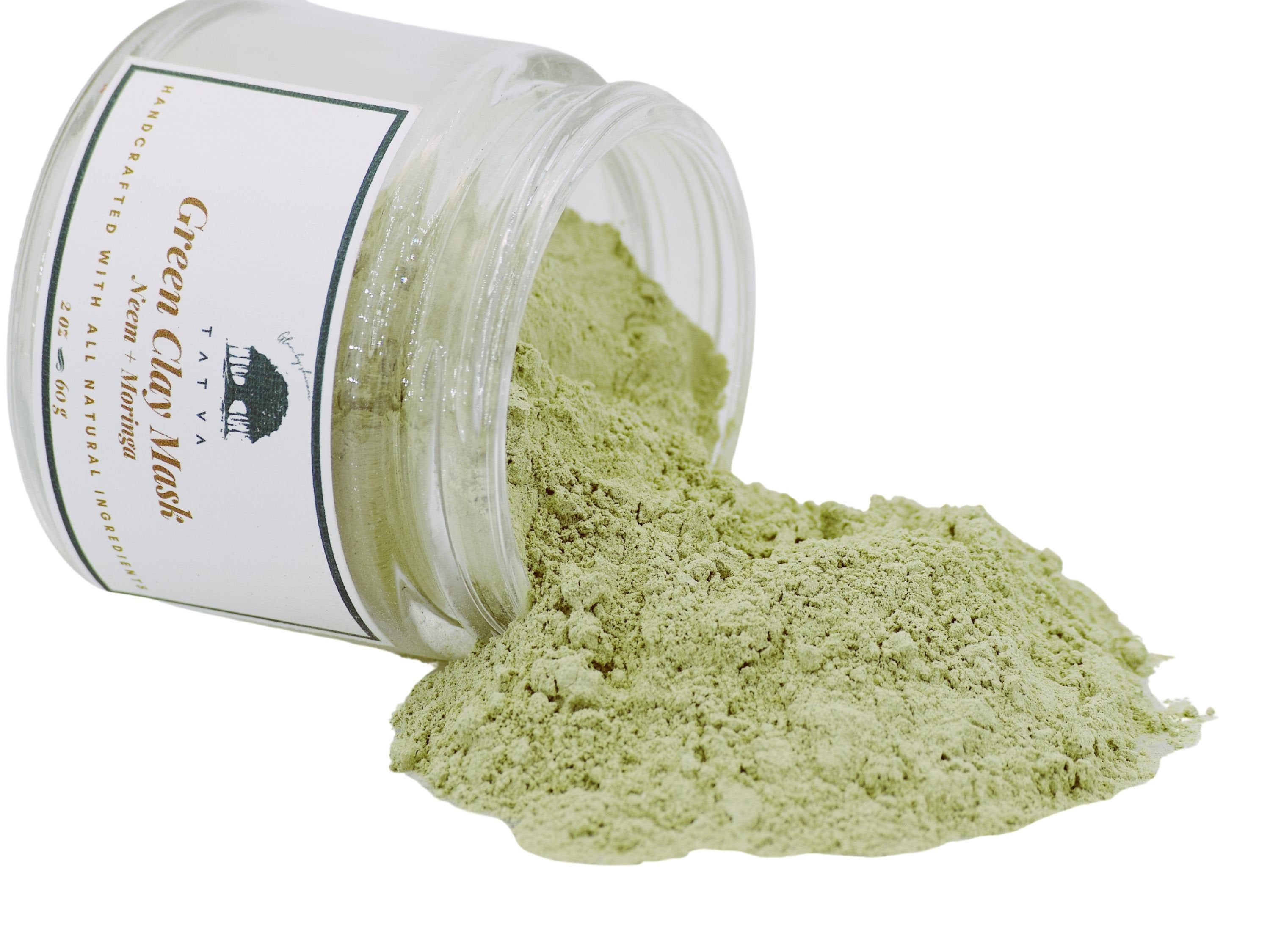 The Green Clay  Mask