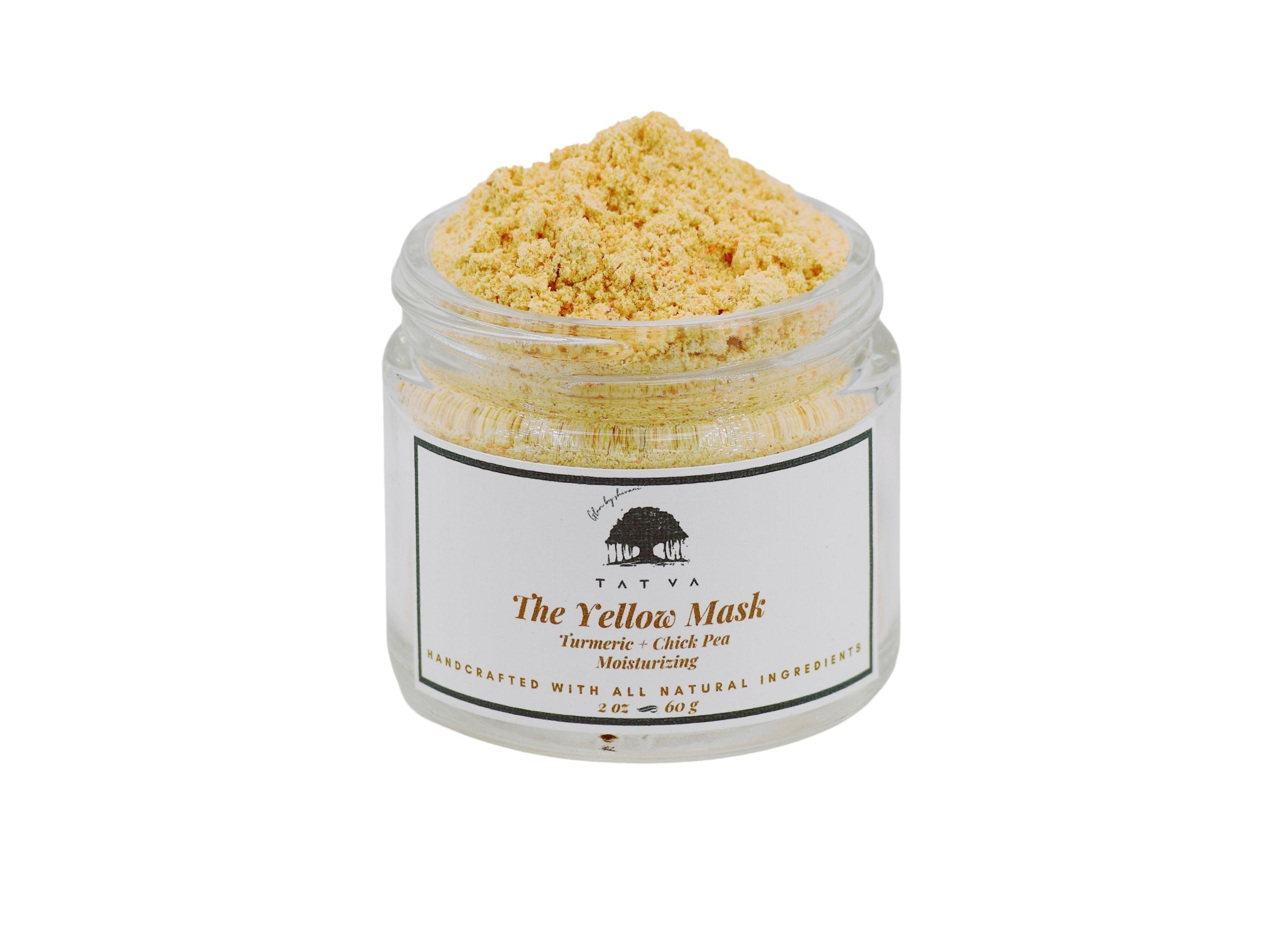 The Yellow Mask - Natural Skincare, Moisturizing face mask