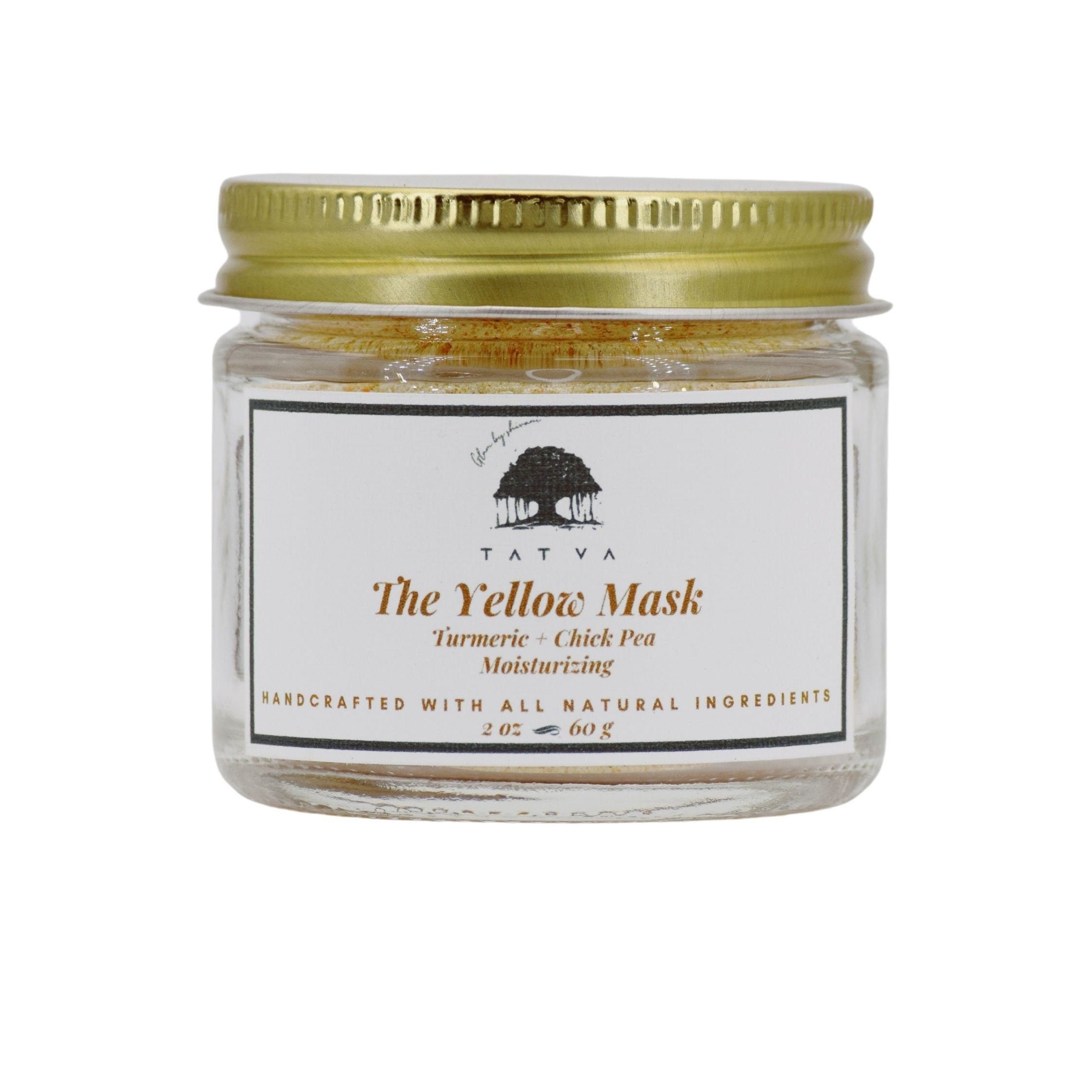 The Yellow Mask - Natural Skincare, Moisturizing face mask